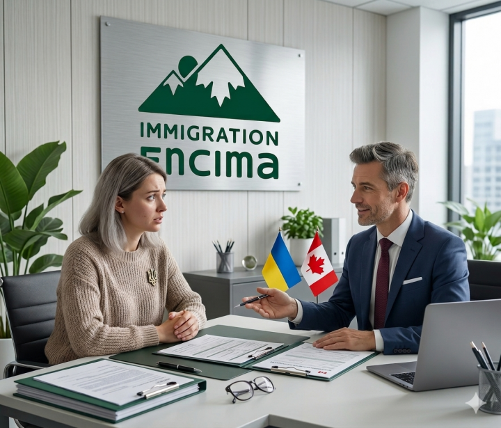 ukrainian consulting an immigration consultant in quebec